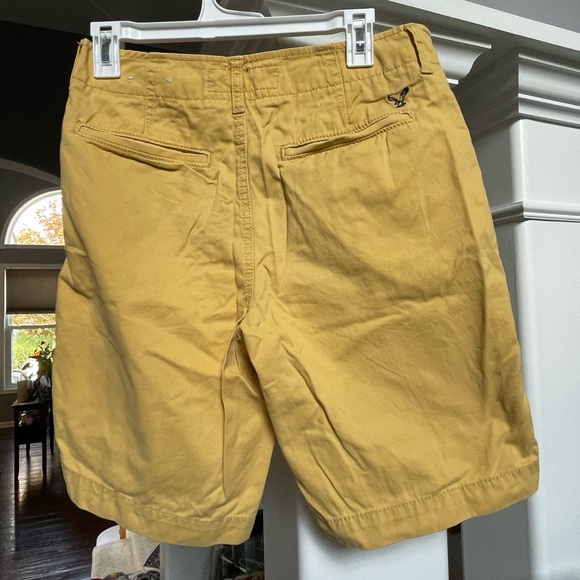 EUC American Eagle outfitters men’s shorts waist size 28“ Classic yellow gold - Picture 2 of 7